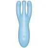 SATISFYER - THREESOME 4 VIBRATOR APP BLUE