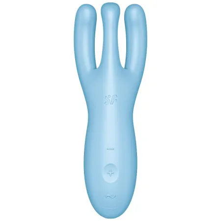 SATISFYER - THREESOME 4 VIBRATOR APP BLUE