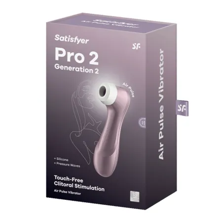 SATISFYER - PRO 2 AIR PULSE STIMULATOR VIOLET