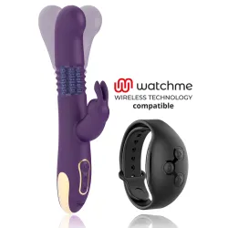 TREASURE - BASTIAN RABBIT UP & DOWN, ROTATOR & VIBRATOR WATCHME WIRELESS TECHNOLOGY COMPATIBLE