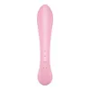SATISFYER - TRIPLE OH HYBRID VIBRATION PINK