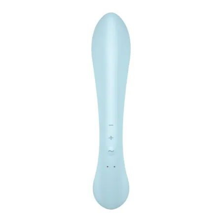 SATISFYER - TRIPLE OH HYBRID VIBRATION BLUE