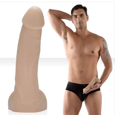 SILEXD - MODEL 1 REALISTIC PENIS DOUBLE PENETRATION VIBRATOR PREMIUM SILEXPAN SILICONE 17.5 / 19.5 CM