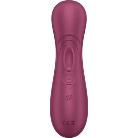 SATISFYER - PRO 2 GENERATION 3 LIQUID AIR TECHNOLOGY WINE RED