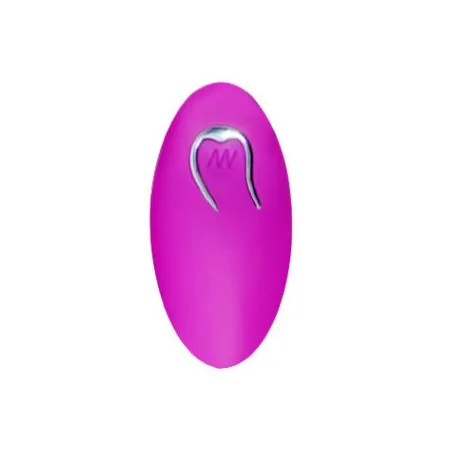 BAILE - DOUBLE DILDO IN LILAC FLEXIBLE JELLY