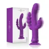INTENSE - CASANOVA RABBIT SILICONE VIBRATOR TRIPLE MOTOR PURPLE