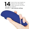 SATISFYER - MISSION CONTROL BLUE SMALL DOUBLE IMPULSE VIBRATOR