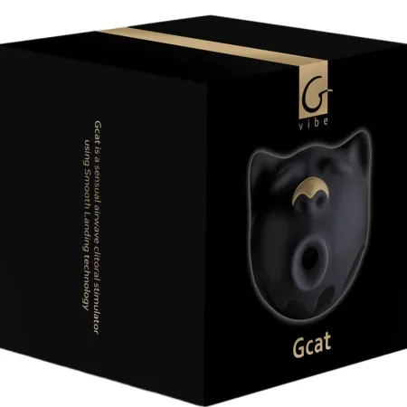 G-VIBE - GCAT MYSTIC BLACK CLITORIS STIMULATING WAVES