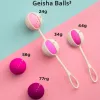 G-VIBE - SET 5 GEISHA BALLS3 PINK