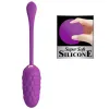 PRETTY LOVE - VIBRATING EGG WITH PURPLE RECHARGEABLE MARINE TEXTURE