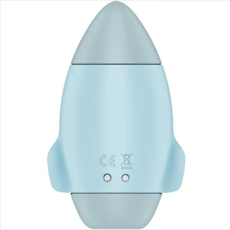 SATISFYER - MISSION CONTROL BLUE SMALL DOUBLE IMPULSE VIBRATOR