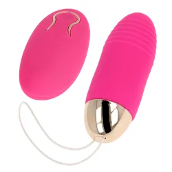 OHMAMA - REMOTE CONTROL VIBRATING EGG 10 SPEEDS PINK