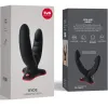 FUN FACTORY - RYDE DOUBLE DILDO & MASSAGER BLACK