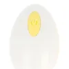 OHMAMA - TEXTURED VIBRATING EGG 10 MODES YELLOW