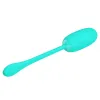 PRETTY LOVE - JULIUS WATERPROOF-RECHARGEABLE VIBRATING EGG AQUA GREEN