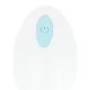 OHMAMA - TEXTURED VIBRATING EGG 10 MODES BLUE
