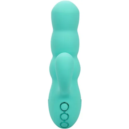 CALEXOTICS - DEL MAR DIVA VIBRATOR RABBIR AQUA GREEN BY CALIFORNIA DREAMING