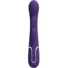PRETTY LOVE - SHANIA TRIPLE RABBIT VIBRATOR MULTIFUNCTION PURPLE