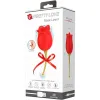 PRETTY LOVE - ROSE LOVER ROSE CLITORIS STIMULATOR 12 VIBRATIONS RED