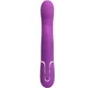 PRETTY LOVE - 4 IN 1 MULTIFUNCTION VIBRATOR & STIMULATOR PURPLE