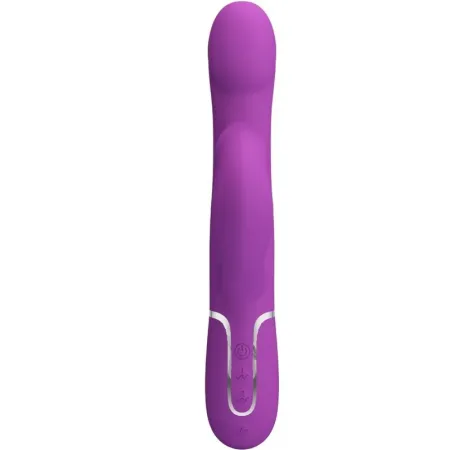 PRETTY LOVE - 4 IN 1 MULTIFUNCTION VIBRATOR & STIMULATOR PURPLE