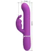 PRETTY LOVE - COALE 4 IN 1 MULTIFUNCTION RABBIT VIBRATOR PURPLE
