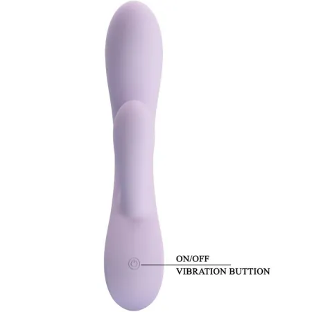 PRETTY LOVE - ROSOLYN RABBIT VIBRATOR 10 VIBRATIONS PURPLE