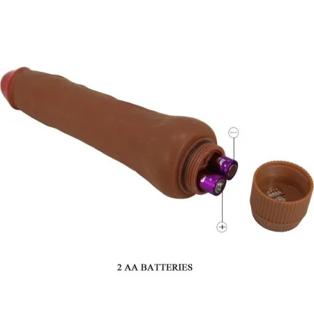 BAILE - DRYAD REALISTIC VIBRATOR 25 CM MULATTO