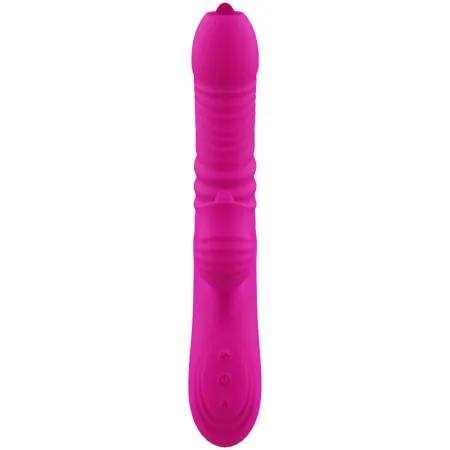 ARMONY - FANNY VIBRATOR MULTIFUNCTION DOUBLE TONGUE HEAT EFFECT ROSE