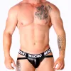 MACHO - MX25NC JOCK BLACK LEATHER L