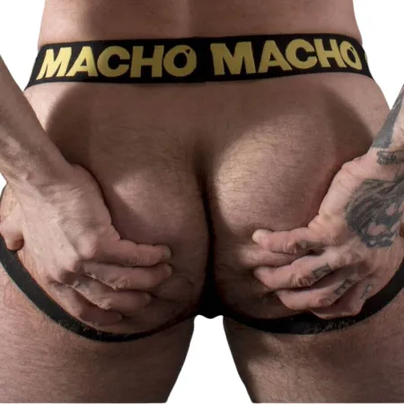 MACHO - MX25AC JOCK YELLOW LEATHER M