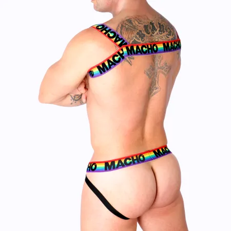 MACHO - ROMAN HARNESS PRIDE L/XL