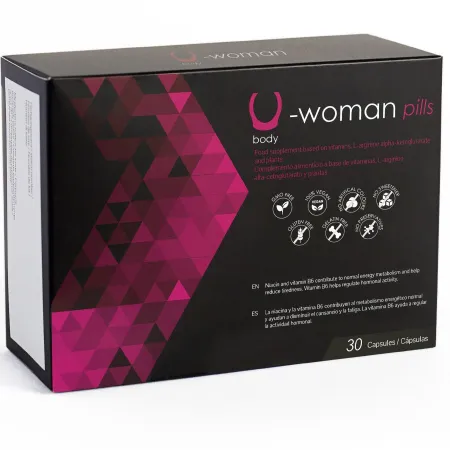 500 COSMETICS - U-WOMAN INCREASE FEMALE LIBIDO - 30 CAPSULES