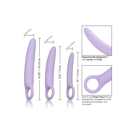 CALEXOTICS - DR LAURA BERMAN ALENA SET OF 3 SILICONE DILATORS