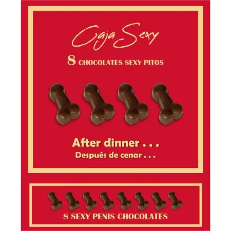 DIABLO PICANTE - BOX OF 8 PENIS-SHAPED CHOCOLATES