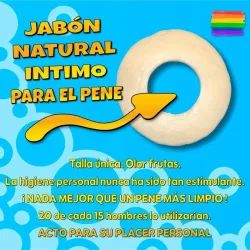 DIABLO PICANTE - PERFUMED SOAP FOR MENS HYGIENE 100 GRAMS ORANGE