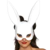 LEG AVENUE - MASQUERADE RABBIT MASK WHITE