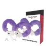 DARKNESS - PLEASURE FURRY HANDCUFFS PURPLE