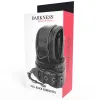 DARKNESS - LEATHER WRIST RESTRAINTS BLACK