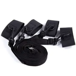 OHMAMA FETISH - NYLON VELCRO BED BONDAGE RESTRAINTS