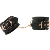 COQUETTE CHIC DESIRE - BLACK EDITION PREMIUM HANDCUFFS WITH NEOPRENE LINING