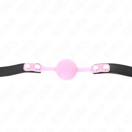 KINK - LUMINOUS SILICONE BALL 4 CM GAG 60 x 2 CM