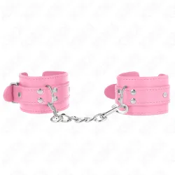 KINK - SIMPLE WRIST RESTRAINTS PINK ADJUSTABLE 20-23 CM X 5.5 CM
