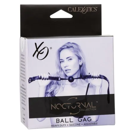 CALEXOTICS - NOCTURNAL BALL GAG SILICONE BLACK
