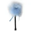 SECRETPLAY - LIGHT BLUE MARABOU DUSTER