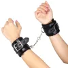 SECRETPLAY - BLACK BONDAGE HANDCUFFS BDSM COLLECTION