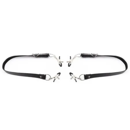 OHMAMA FETISH - LEG BONDAGE STRAP CLIT CLAMPS