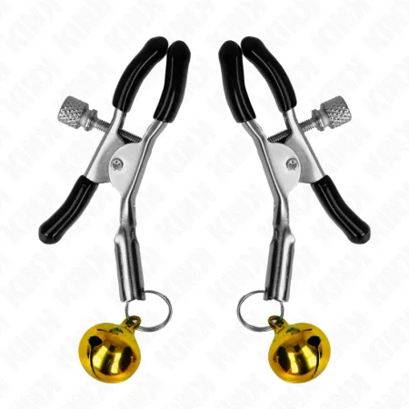 KINK - GOLD SINGLE BELL NIPPLE CLAMP 6 CM