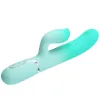 PRETTY LOVE - GIGI MULTIFUNCTION RABBIT VIBRATOR AQUA GREEN