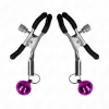 KINK - PURPLE SINGLE BELL NIPPLE CLAMP 6 CM
